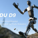 A new humanoid robot came from China PUDU D9 Video