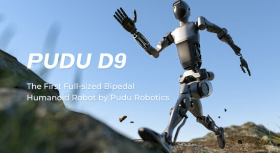 A new humanoid robot came from China PUDU D9 Video