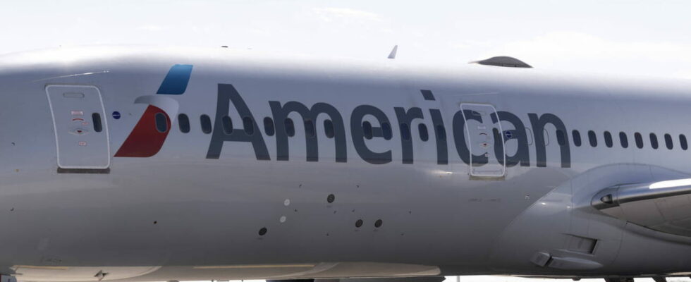 American Airlines why were flights suspended in the United States