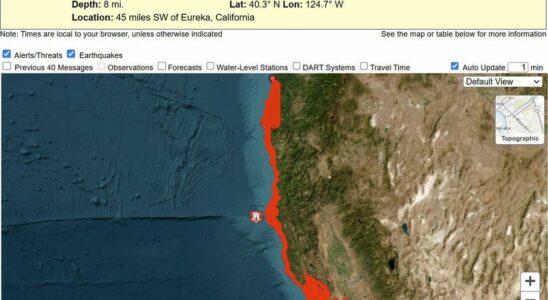 BREAKING NEWS 7 magnitude earthquake in California USA Tsunami