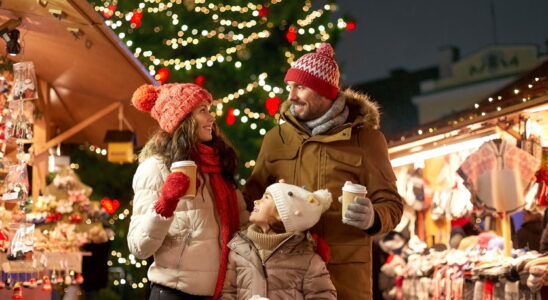 Be careful when shopping at a Christmas market An exception