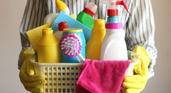 Be careful with the household products you use at home