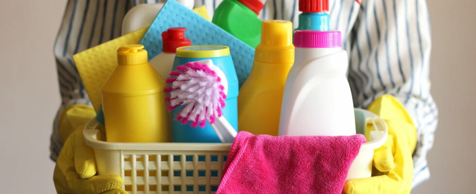 Be careful with the household products you use at home