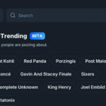 Bluesky started showing trending content on the platform