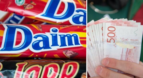 Bought Daim for SEK 14 received an invoice for