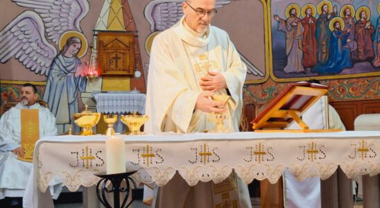 Cardinal Pizzaballa in Gaza to celebrate a mass in the