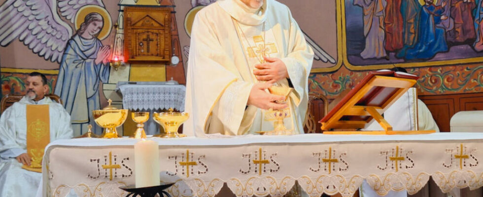 Cardinal Pizzaballa in Gaza to celebrate a mass in the