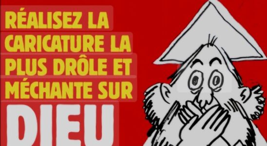 Charlie Hebdo launches a God caricature competition ten years after