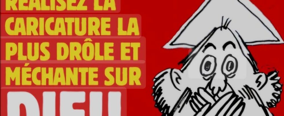 Charlie Hebdo launches a God caricature competition ten years after