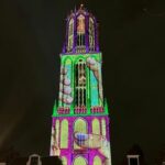 Color the City Dom Tower shines with drawings of Utrecht