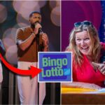 Daniel Norbergs reaction after Medinas fake singing in Bingolotto