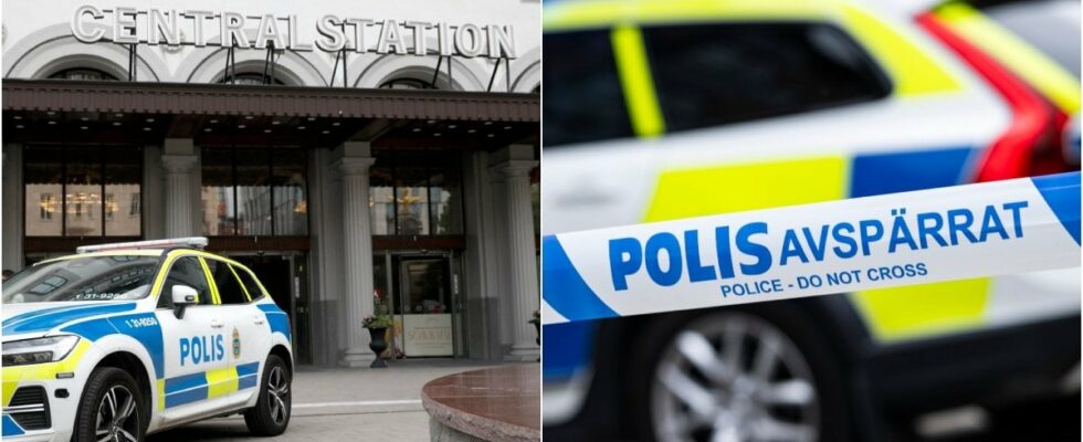 Dead person found in central Stockholm