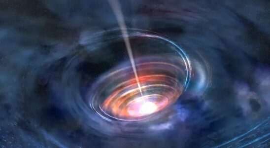 Discovery of Massive Water Around a Black Hole