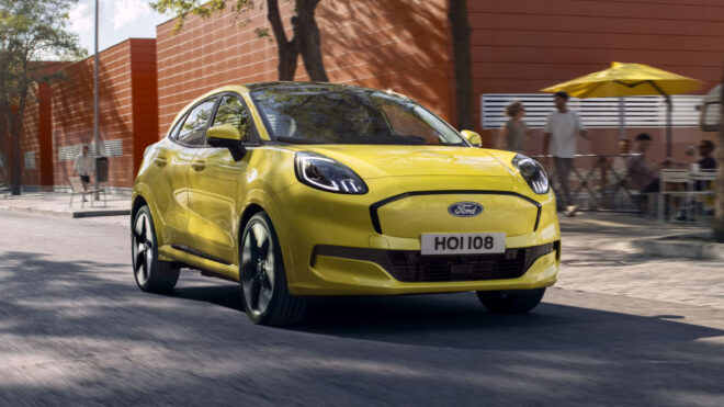 Electric Ford Puma Gen E which will also be sold in