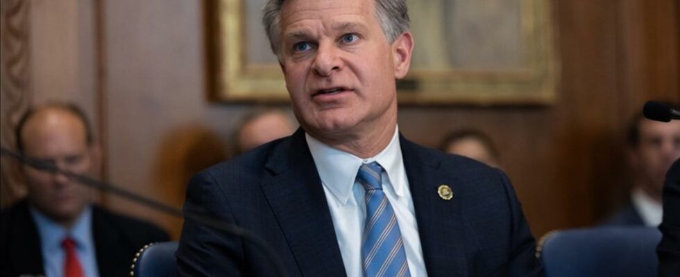 FBI Director Wray announces he will resign before Trump takes