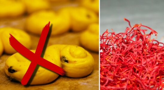 Fake or real saffron Thats how you see the difference