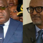 Felix Tshisekedi and Paul Kagame meet at summit in Luanda