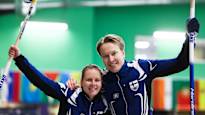 Finland reached the World Championship place in pair curling