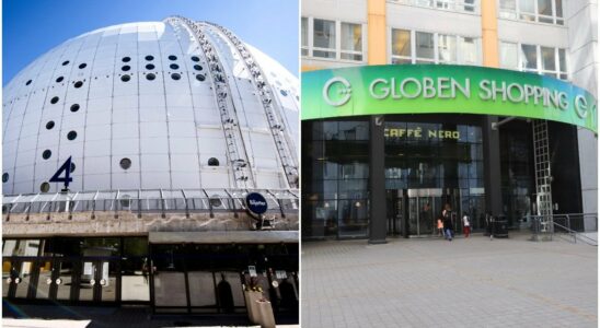 Fire in Globen shopping