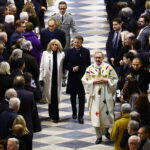 First mass at Notre Dame a ceremony in the presence of