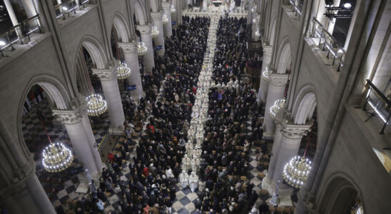 Five years after the fire Notre Dame de Paris celebrates its