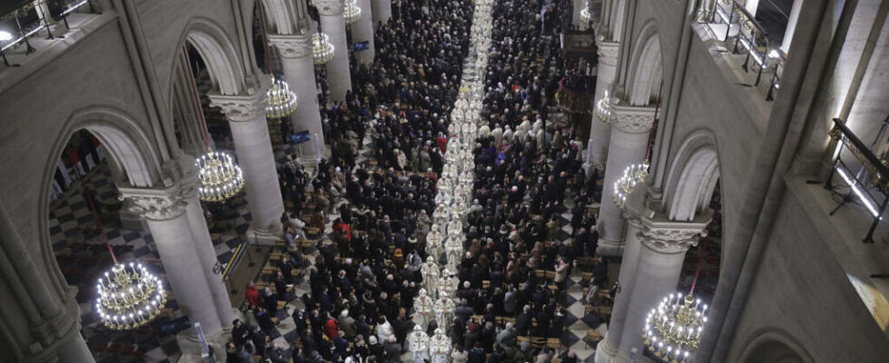 Five years after the fire Notre Dame de Paris celebrates its