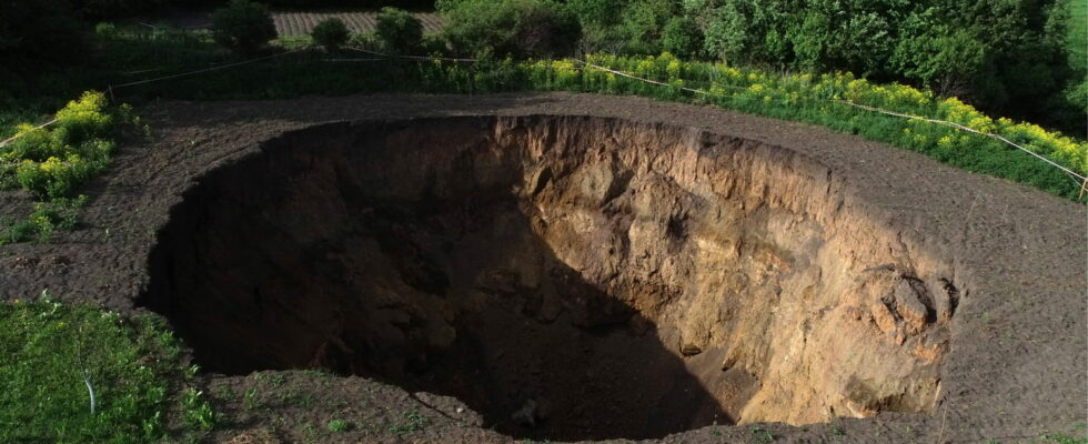 Ground collapses are increasing farmers are the first affected