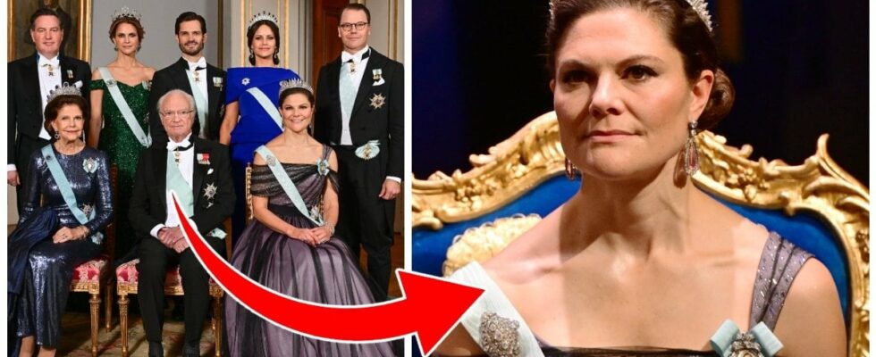 Here Crown Princess Victoria breaks the kings rule