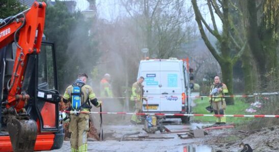 Households in Amersfoort affected by gas and water leakage