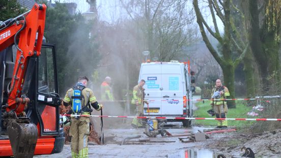 Households in Amersfoort affected by gas and water leakage