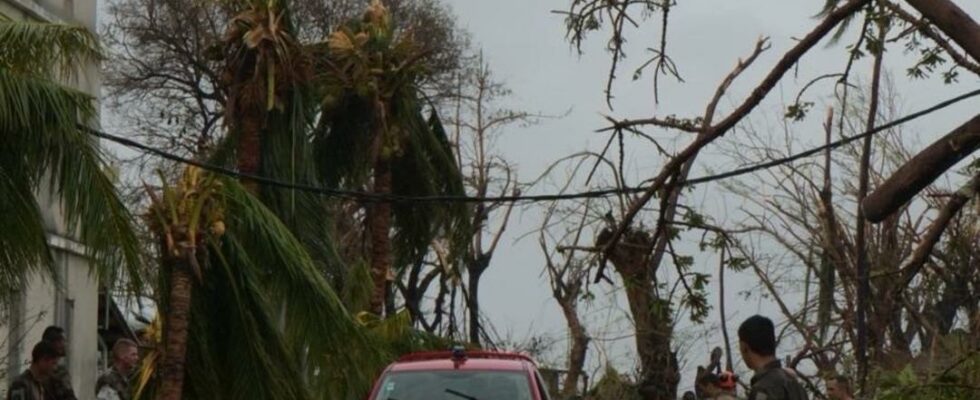 Hurricane Chido hit Mayotte an overseas territory of France There