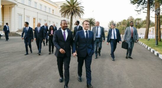 In Ethiopia Emmanuel Macron discusses regional issues and calls for