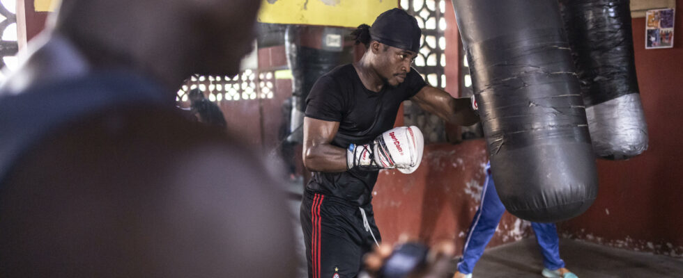 In Ghana future boxing champions are trained in the alleys