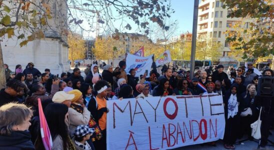 In Marseille weak mobilization but strong solidarity for stricken Mayotte