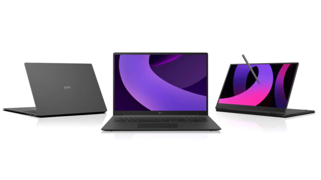 LG introduced its new Gram laptop models