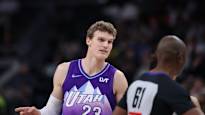 Lauri Markkanen has a hard time for Utah again in