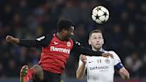 Leverkusen broke Inters copper in the Champions League in the