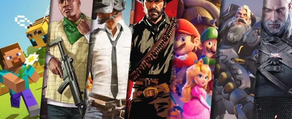 List of Best Selling Games of 2024 Announced