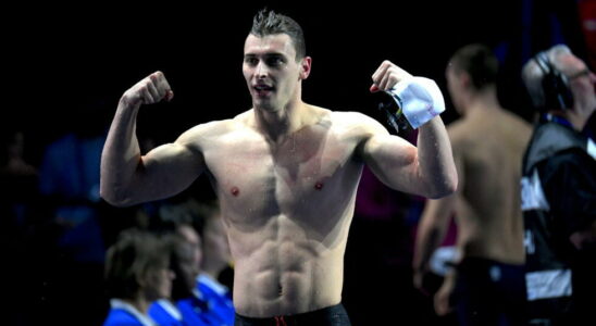 Maxime Grousset crowned vice world champion in the 100m butterfly in