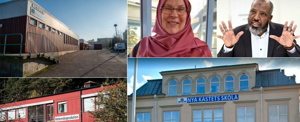 Muslim schools that have been forced to close in Sweden