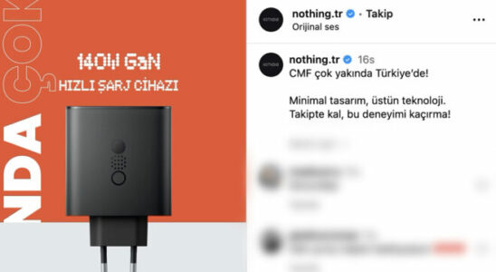 Nothing sub brand CMF enters the Turkish market