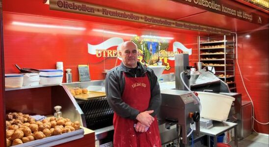 Oliebollen seller Verwijk does everything he can to stay on