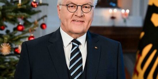 President of Germany Dark Christmas Latest news fast