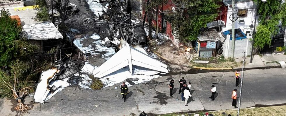 Private jet skidded off the runway during landing in Argentina