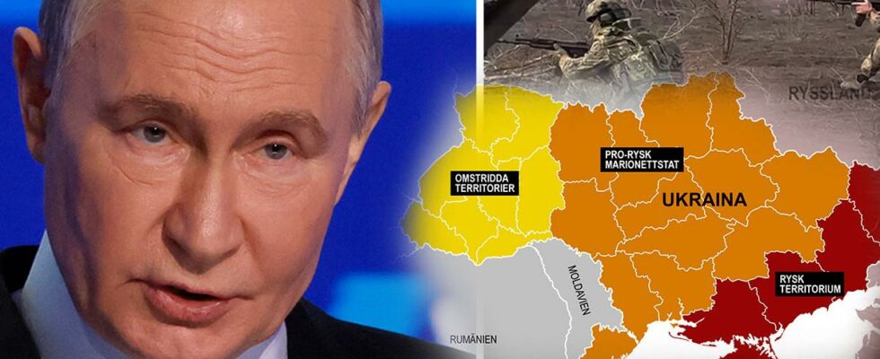 Putins plan for Ukraine leaked documents