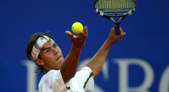 Rafael Nadal reveals himself to the general public in 2003