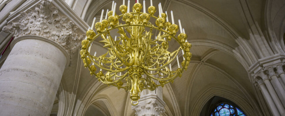 Regis Mathieu a master luster maker at Notre Dame de Paris