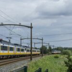 Rush hour train Harderwijk Nijkerk Amersfoort returns after