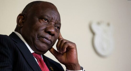 South African President Cyril Ramaphosa on state visit to Algiers