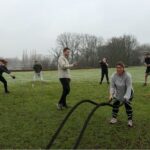 Sporty start to Christmas boot camp in Schothorst park